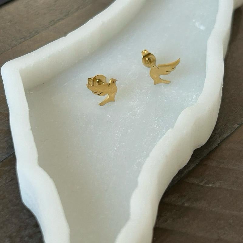 Palestine Dove Earrings – Symbol of Hope and Resilience