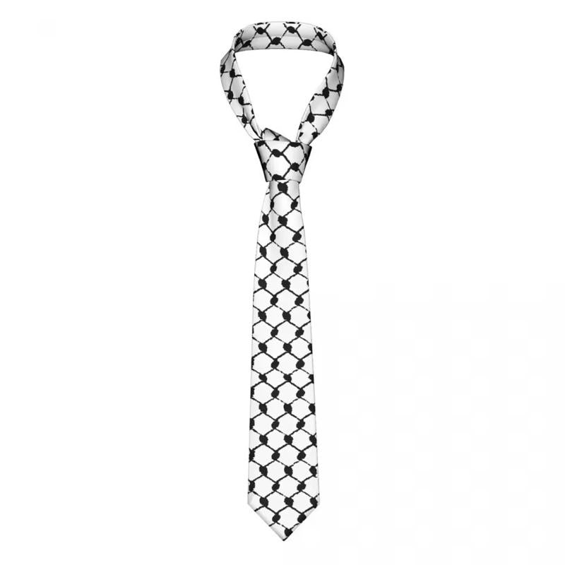 Keffiyeh Tie - Unisex Silk/Satin