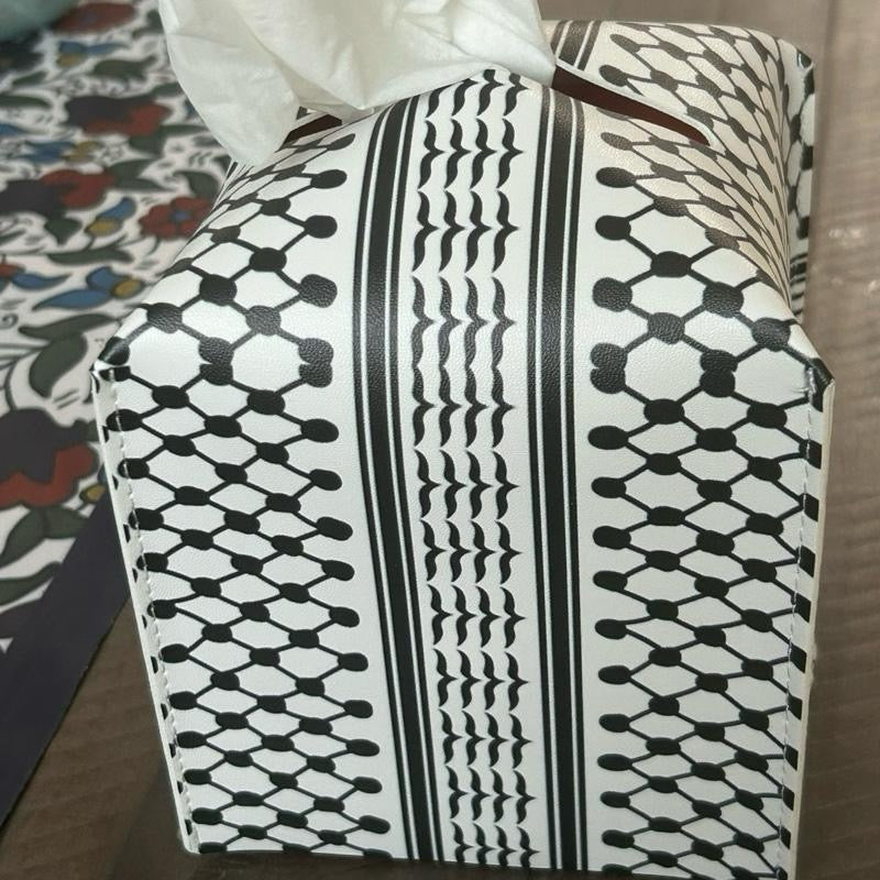 Keffiyeh Tissue Box Cover
