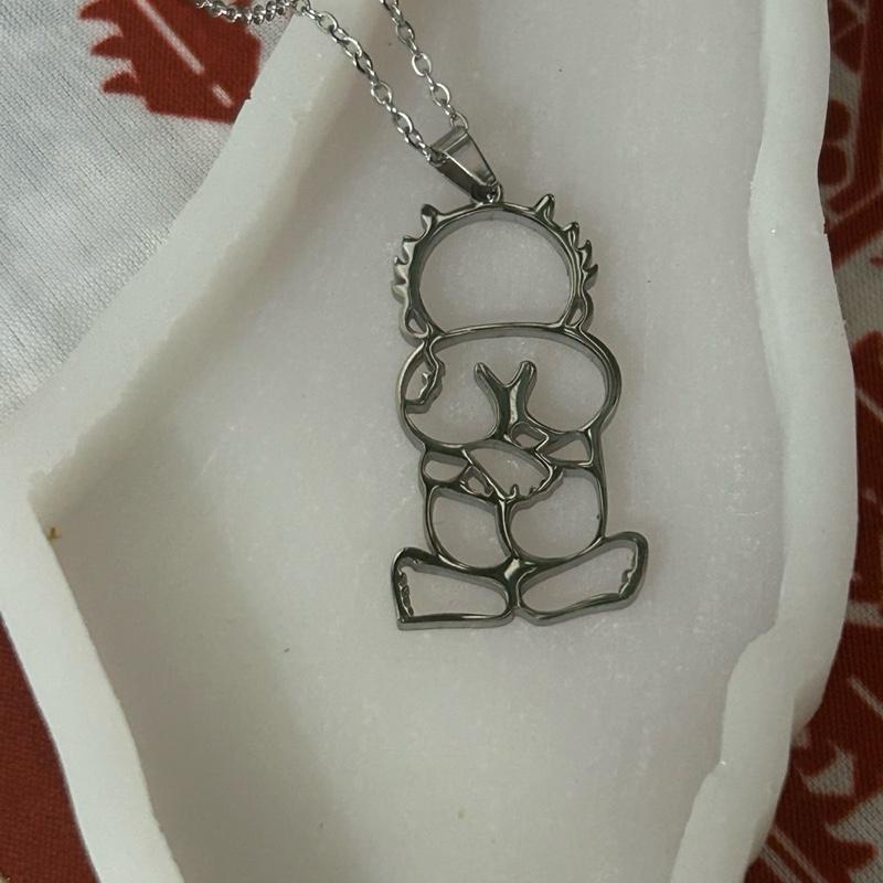 Handala Necklace in Gold or Silver Color