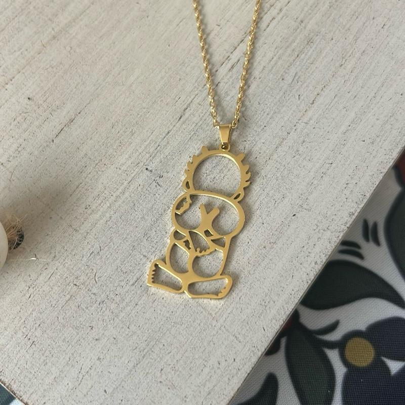 Handala Necklace in Gold or Silver Color