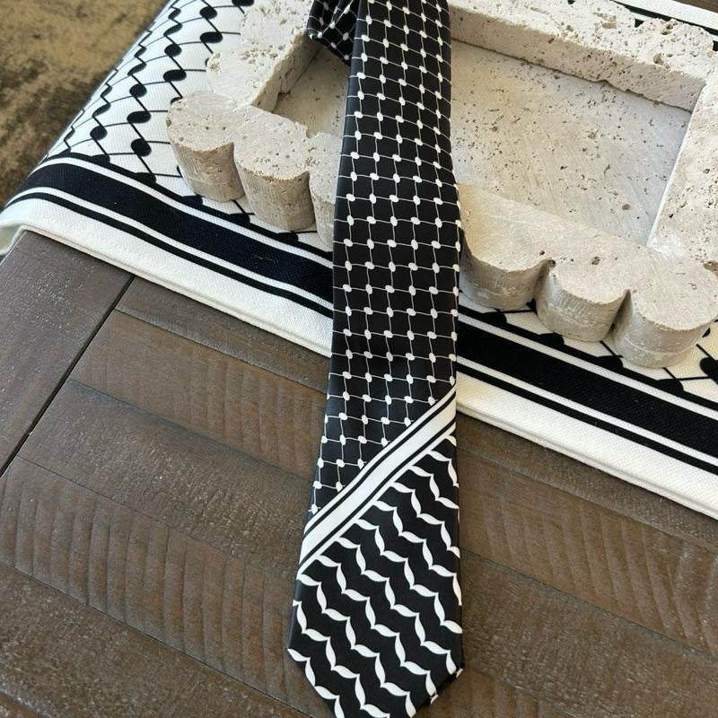 Keffiyeh Tie - Quality Palestinian Accessories