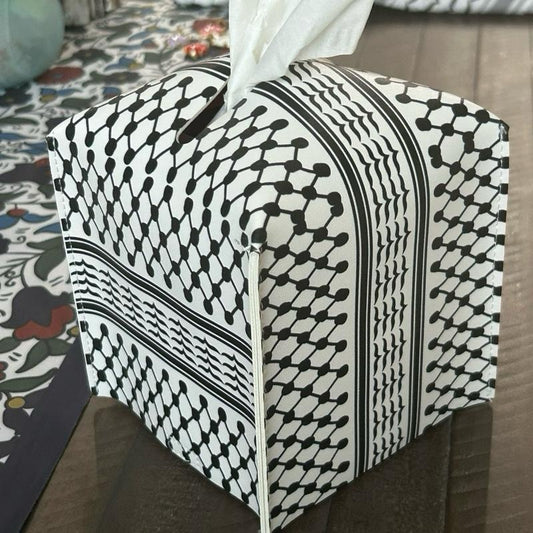 Keffiyeh Tissue Box Cover