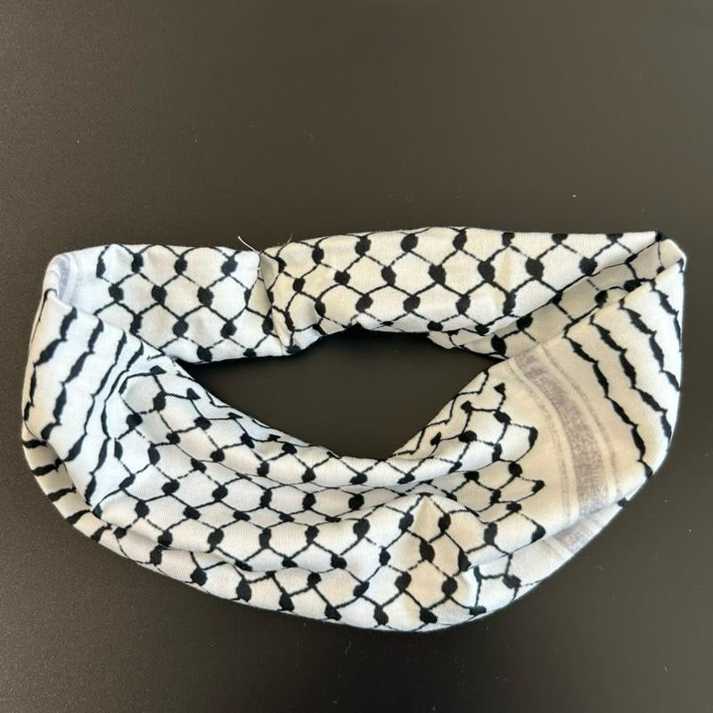 Keffiyeh Headband Soft Cotton Stylish