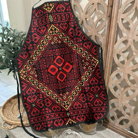 Palestinian Tatreez Apron