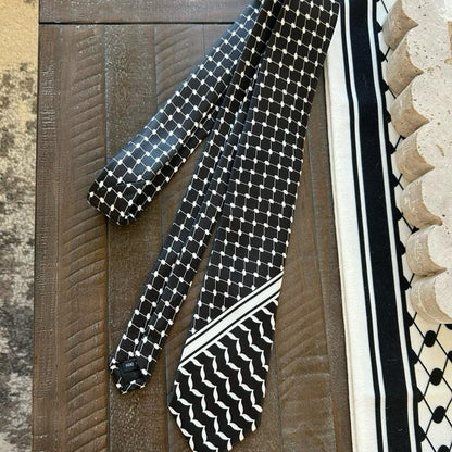 Keffiyeh Tie - Quality Palestinian Accessories