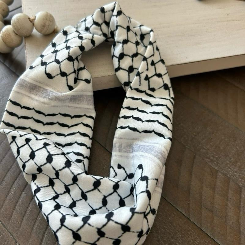 Keffiyeh Headband Soft Cotton Stylish