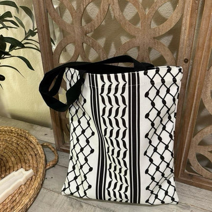 Keffiyeh Tote Bag Palestinian Shoulder Bag