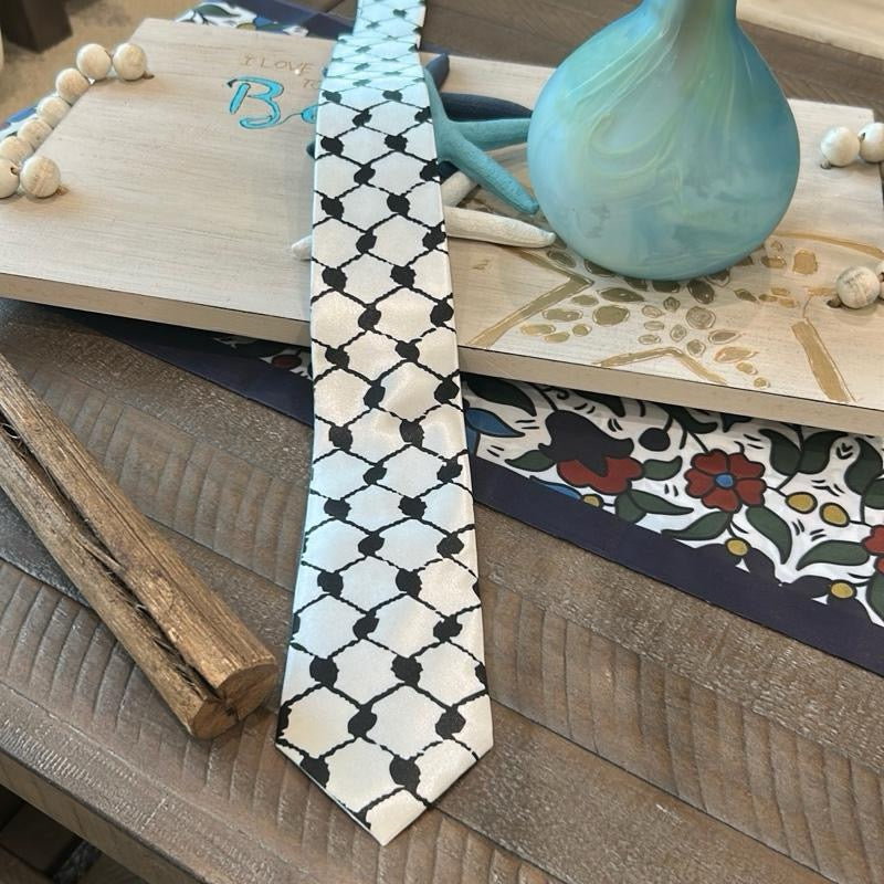 Keffiyeh Tie - Unisex Quality Palestinian Accessories