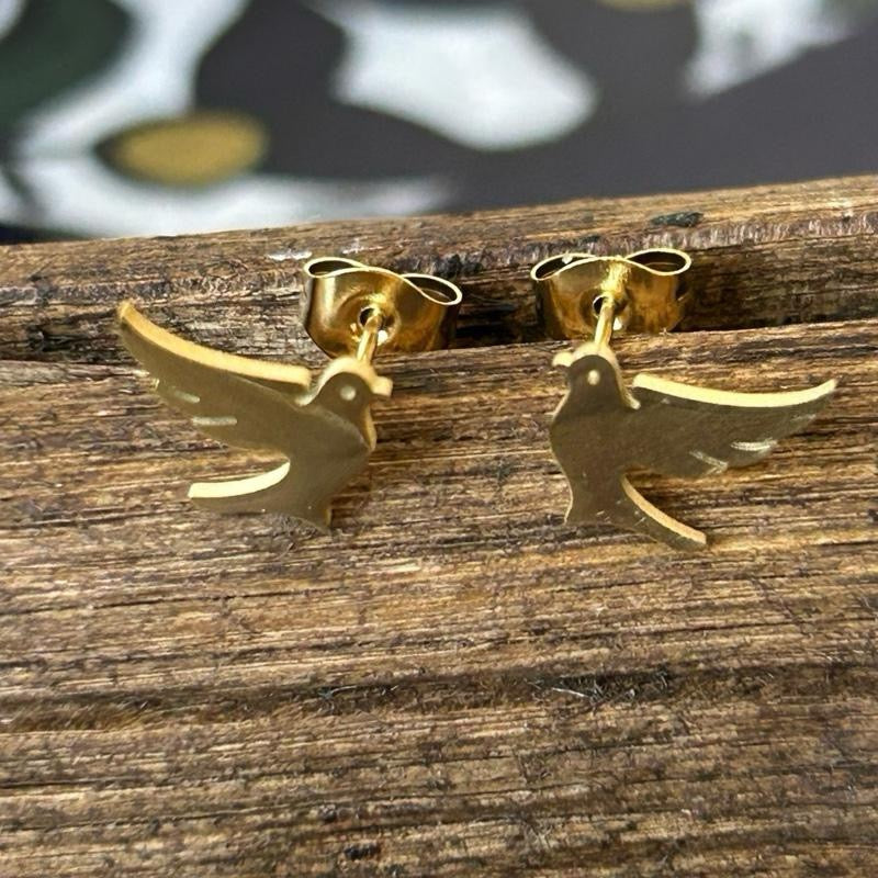 Palestine Dove Earrings – Symbol of Hope and Resilience