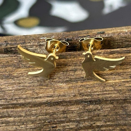 Palestine Dove Earrings – Symbol of Hope and Resilience