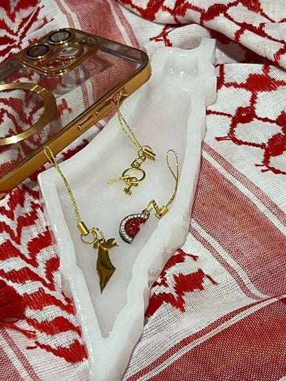 Palestine Phone Charms