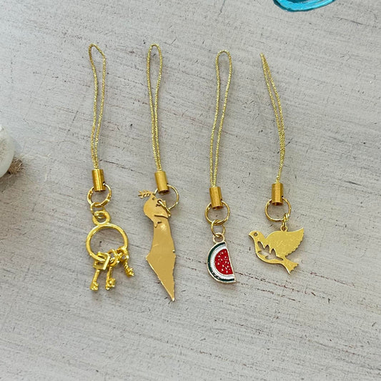 Palestine Phone Charms