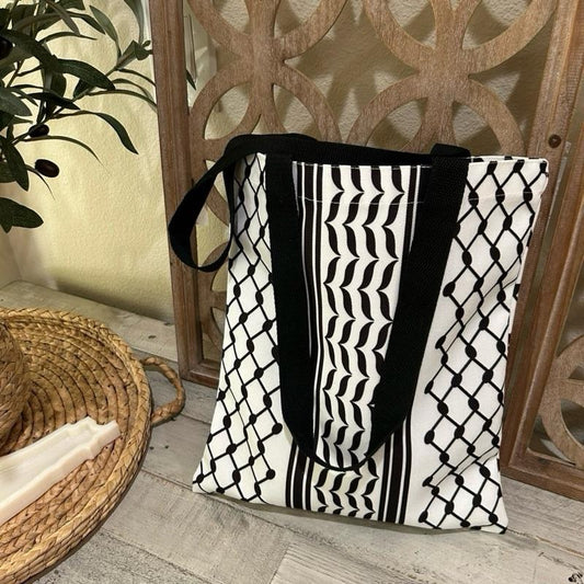 Keffiyeh Tote Bag Palestinian Shoulder Bag