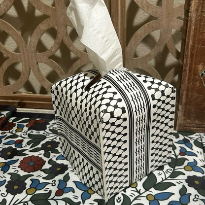 Keffiyeh Tissue Box Cover