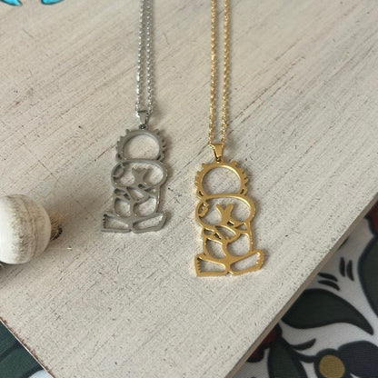 Handala Necklace in Gold or Silver Color