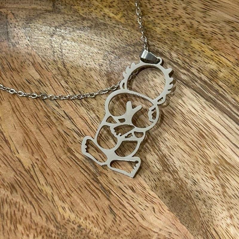 Handala Necklace in Gold or Silver Color